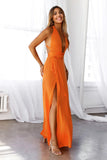 My Solo Debut Maxi Dress Orange