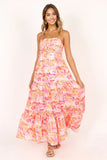 Arianna Strapless Dress - Pink Scenic