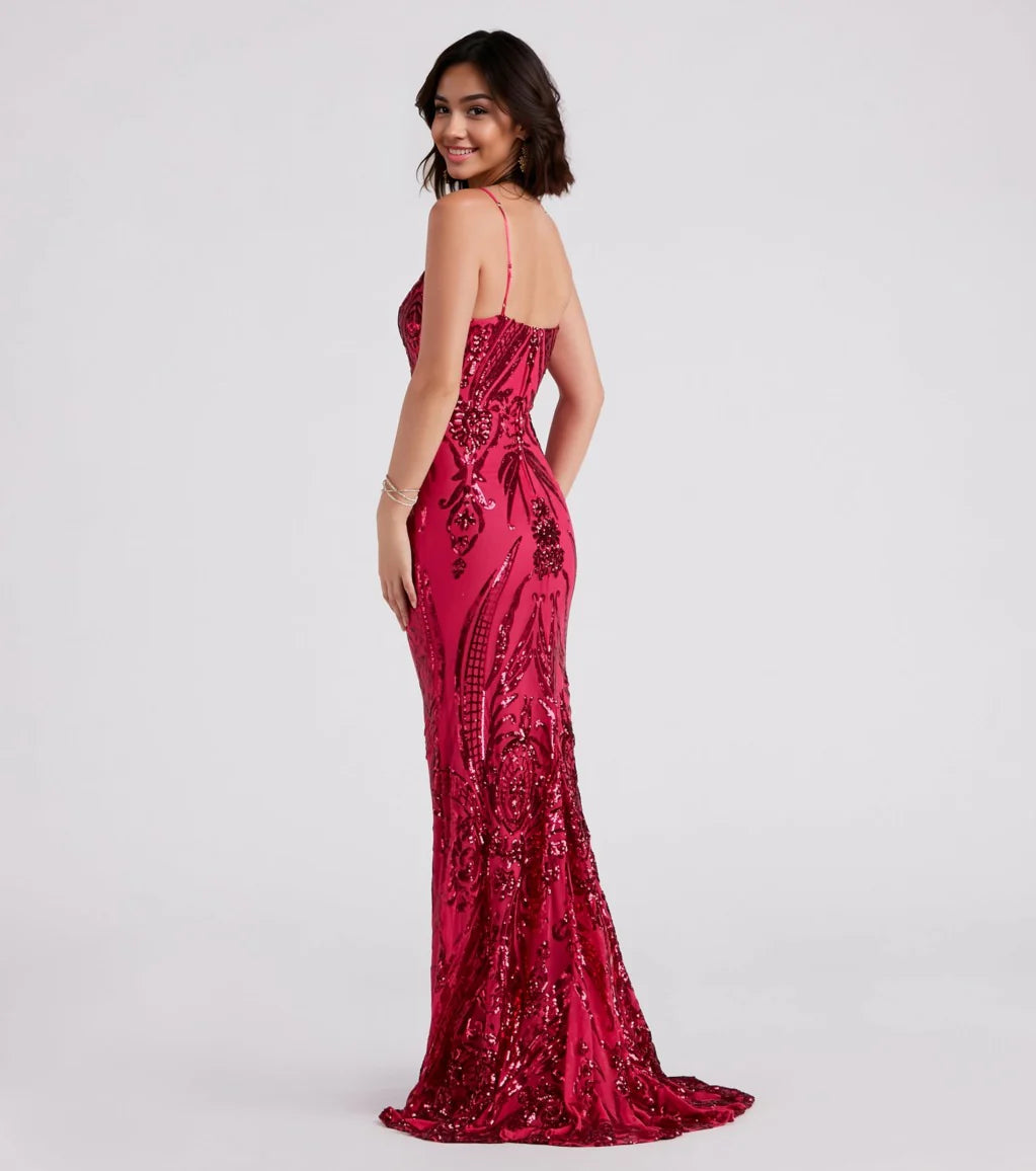 Elliana Formal Sequin Mermaid Dress