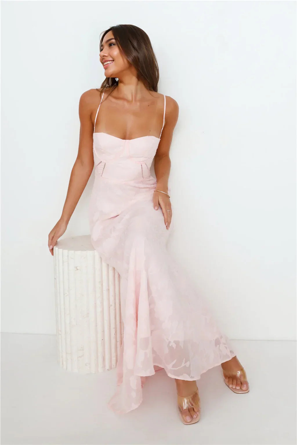 Softest Sand Maxi Dress Pink