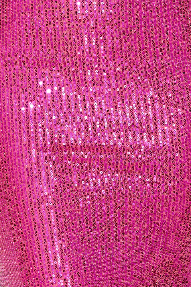 True Spark Sequin Maxi Dress Pink