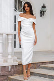 Need A Reason Midi Dress White