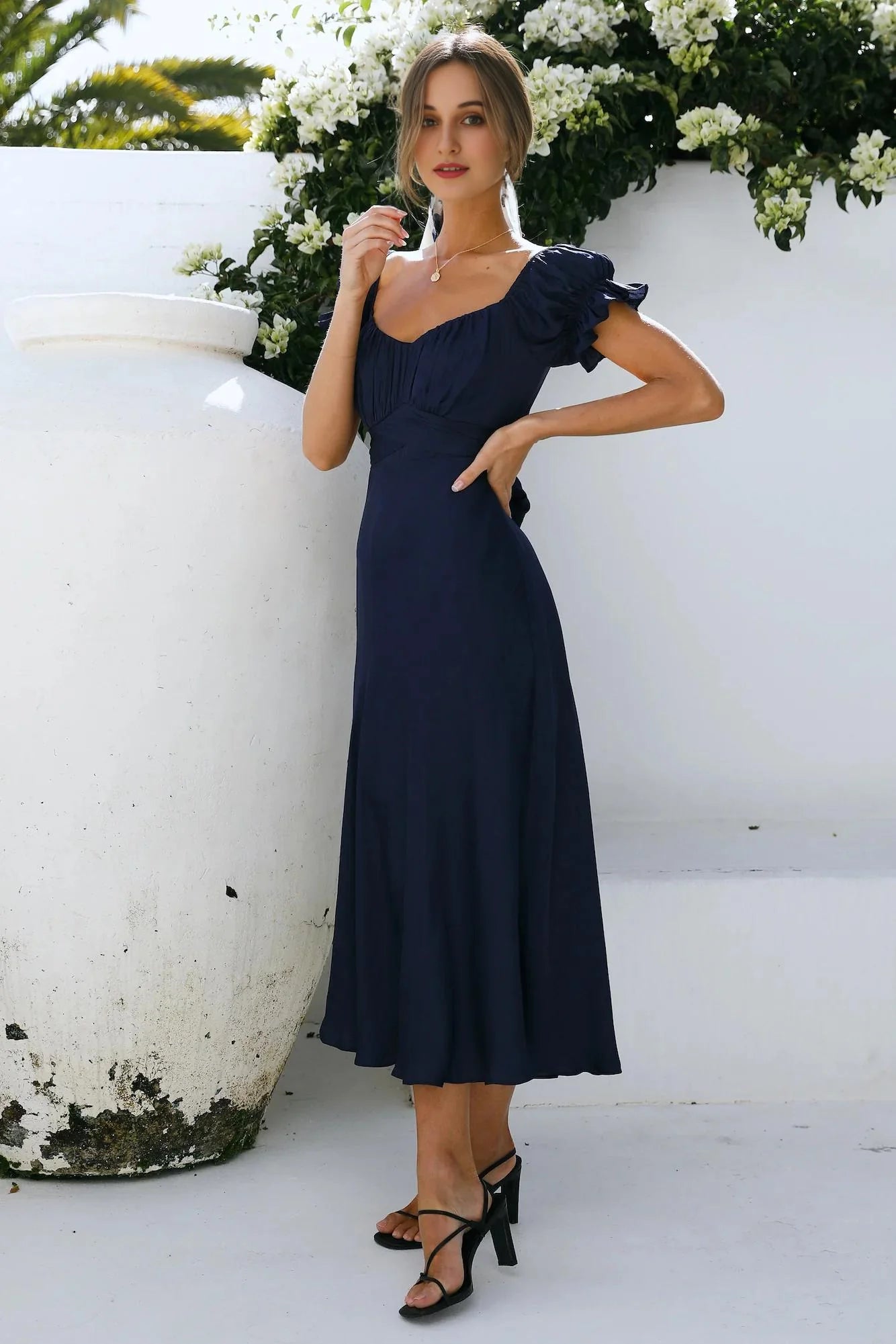 Sky Child Maxi Dress Navy