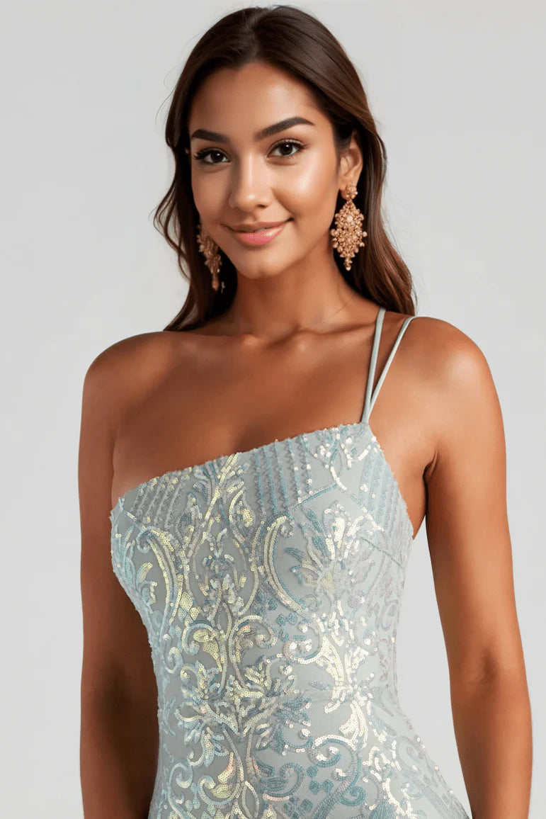 Sequin Iridescent Bodycon Party Dress