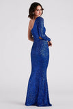 Emmie Formal Sequin One-Shoulder Dress