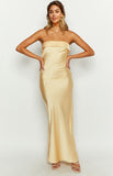 Maiah Yellow Maxi Dress