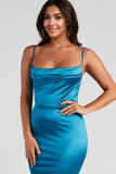 Formal Satin Mermaid Dress