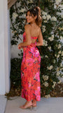 Miya Maxi Dress - Red Floral