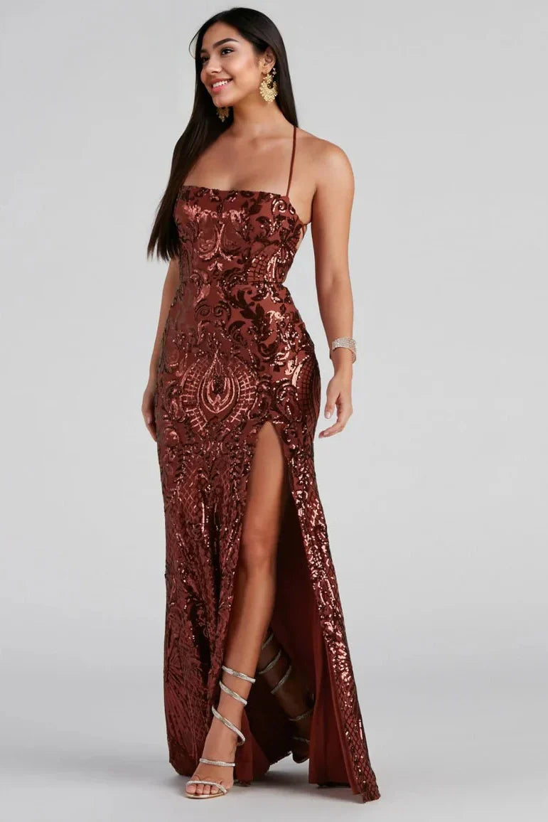 Rowena Sequin Mermaid Dress