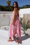 Knock Knock Maxi Dress Pink