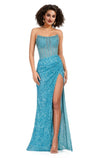 Grace Ashley Lauren Corset Bustier Gown Wrap Skirt Evening Prom Dress