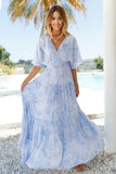 Savage Love Maxi Dress Blue