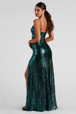 Selene Formal Sequin A-Line Dress