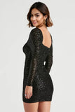 Impress In Sequins Mini Dress