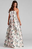 Holland Strapless Floral Ball Gown