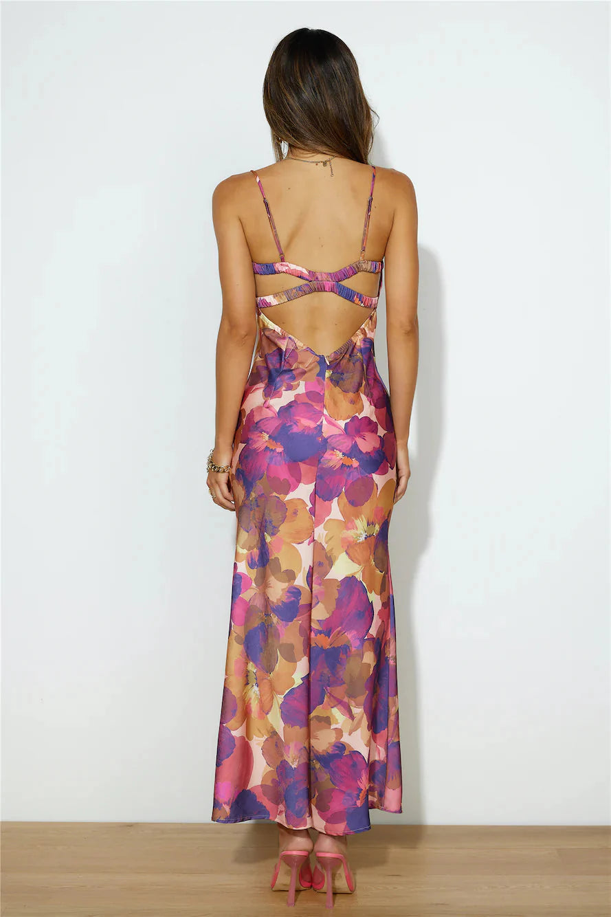 Summertime Lover Maxi Dress Purple