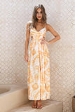 Blooming Season Maxi Dress Yellow