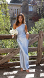 Victoria Maxi Dress - Blue