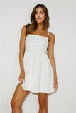 Girly Mood Mini Dress White