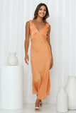 Spark It Maxi Dress Orange