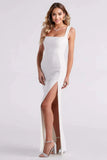 Savannah Formal Crepe Long Dress