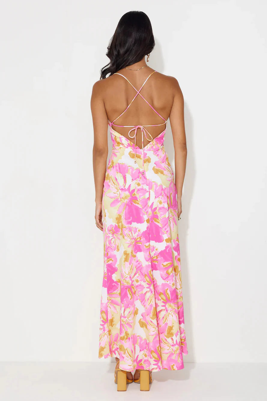 Outback Party Maxi Dress Pink