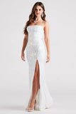 Gabrielle Formal Sequin Long Dress