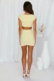 Canary Sunshine Dress Yellow