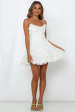 United Hearts Dress White