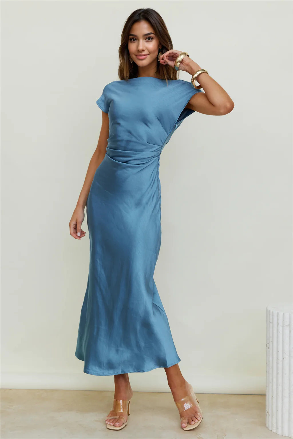 Siren Melody Maxi Dress Blue