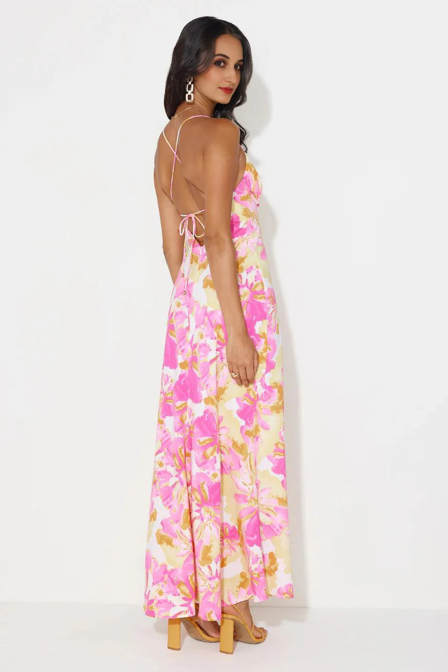 Outback Party Maxi Dress Pink