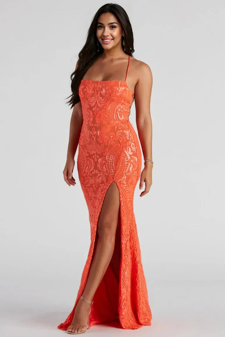 Rowena Sequin Mermaid Dress