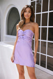 Sailing Day Mini Dress Lilac