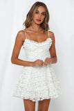 United Hearts Dress White