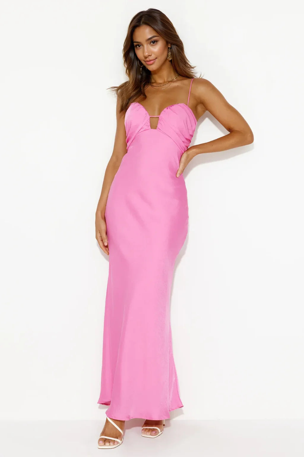 Room In The Castle Maxi Dress Pink