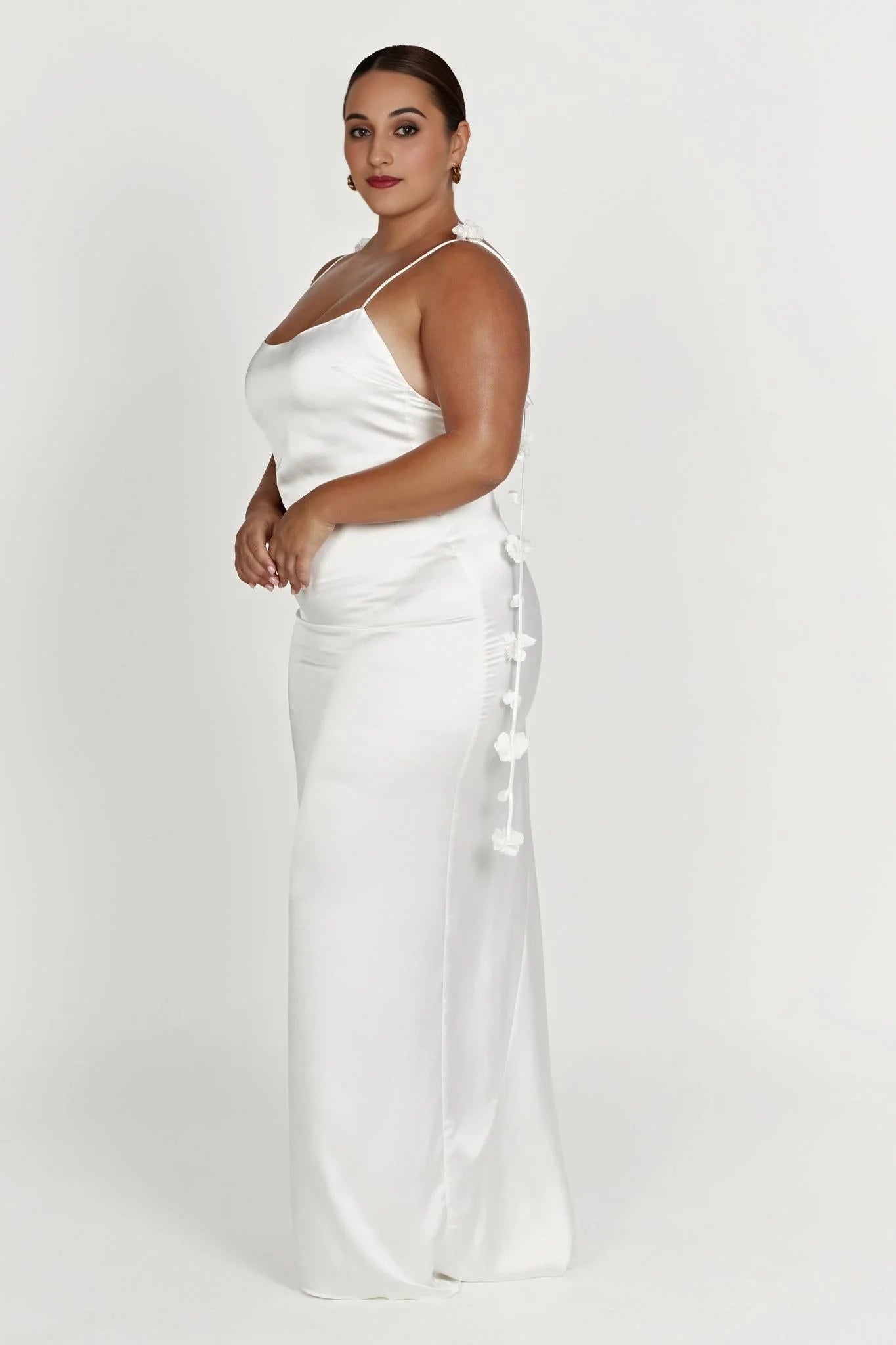 Elenora Rose Gown - White