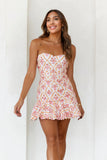 KINSLEYSTORE - Dance My Way Mini Dress Orange