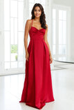 Drinks All The Time Maxi Dress Red