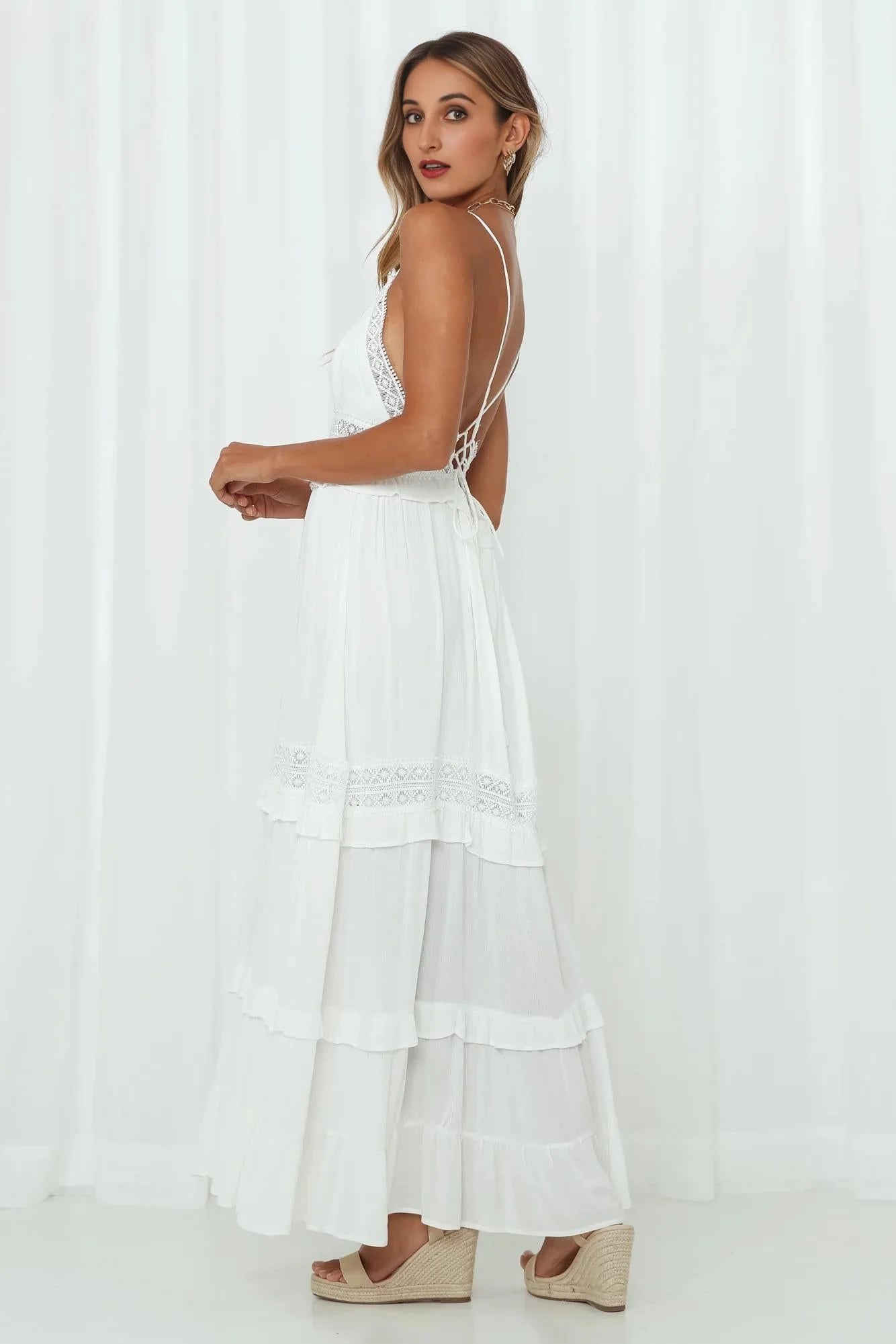 Forever Dreaming Maxi Dress White