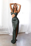 Love At Twilight Maxi Dress Green