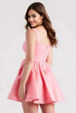 Lydia Taffeta Skater Party Dress