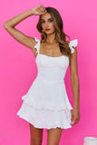 Radio Lover Dress White