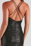 Sultry Shine Sequin Midi Dress