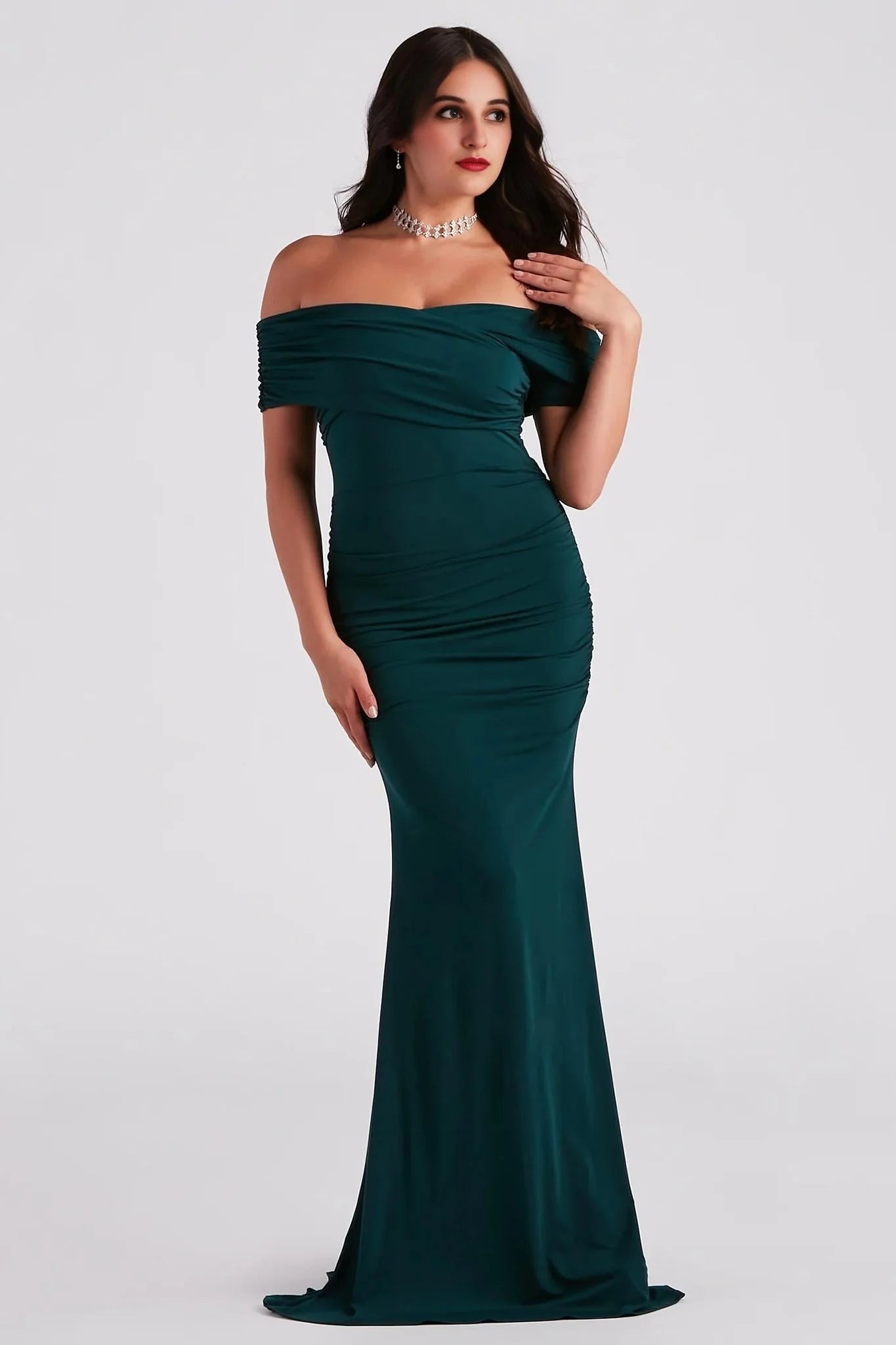 Layne Off-The-Shoulder Mermaid Formal Dress