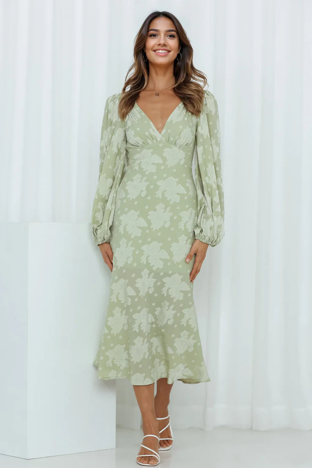 Beyond The Limit Maxi Dress Green