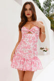 Perfect Like Primrose Mini Dress Pink