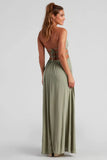 Set Vacay Gauze Maxi Dress