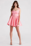 Lydia Taffeta Skater Party Dress