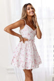 Flower Over Me Dress White