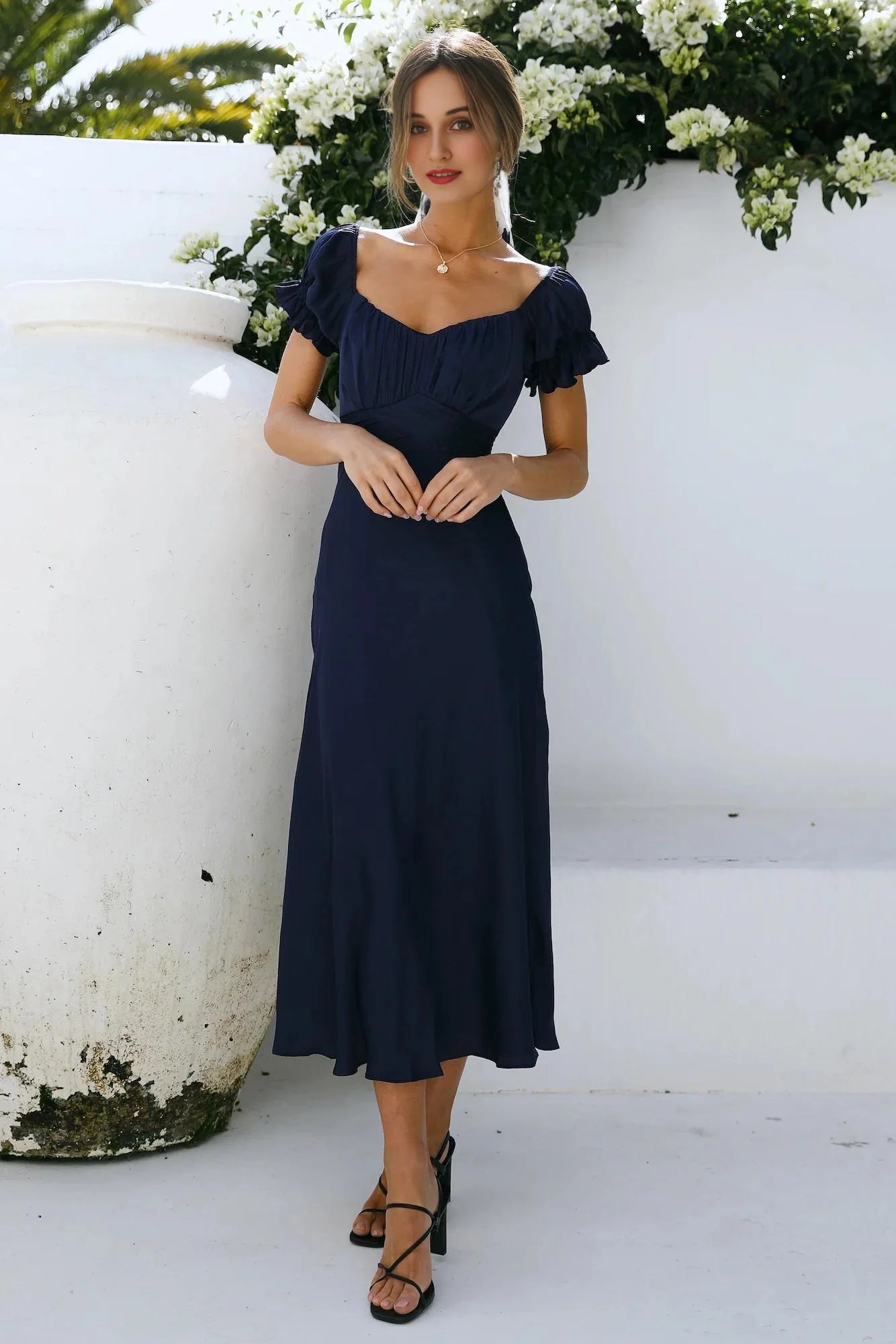 Sky Child Maxi Dress Navy